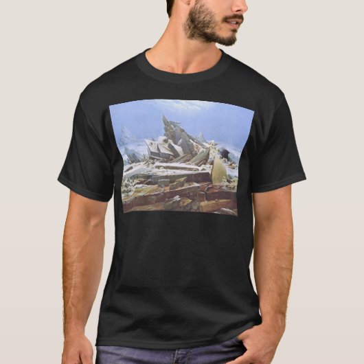 T-shirt La Mer des Glaces (Devant)