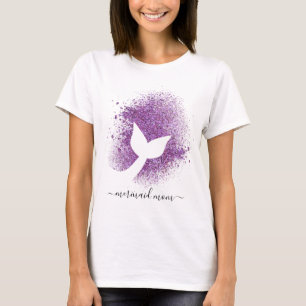 T-shirt La mère de la femme mère d'adulte Mermaid fait l