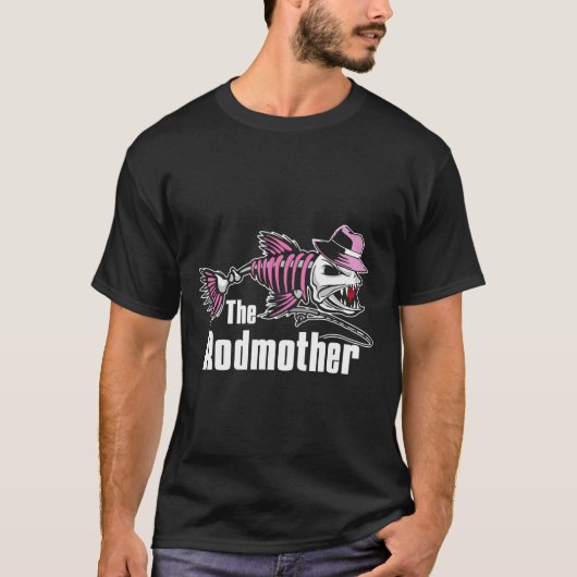 T-shirt La mère de la mère drôle de pêche maman (Devant)