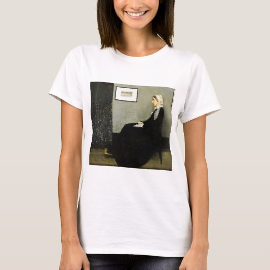 T-shirt La mère de Whistler par James Abbott McNeill Whist (Devant)