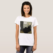 T-shirt La mère de Whistler par James Abbott McNeill Whist (Devant entier)