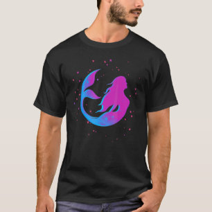 T-shirt La mère mère mère mère mère fille amour sirènes mè