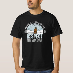 T-shirt La Météorologie Du Cochon De Terre Respecte Le T-S
