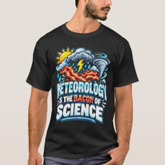 T-shirt La météorologie est aux météorologues