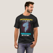T-shirt La météorologie est le nom Tornades sont le jeu To (Devant entier)
