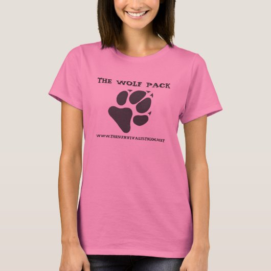 T-shirt La meute de loups (Devant)
