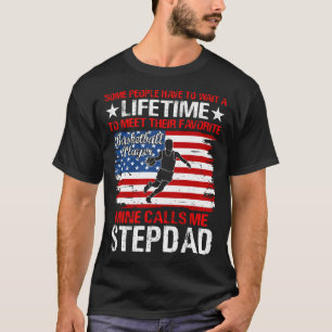 T-shirt La mienne du joueur de basket-ball m'appelle STEPD