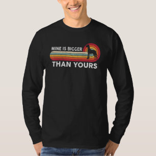 T-shirt La mienne Est Plus Grande Que Votre Grande Danse M