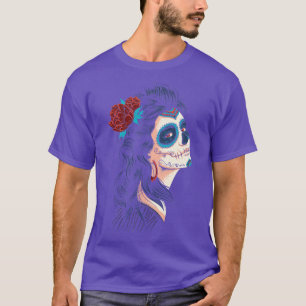 T-shirt La mignonne dame des morts La Calavera Catrina