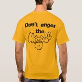 T-shirt La milice de l'orignal (Dos)