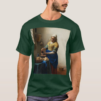 T-shirt La Milkmaid 1658 Johannes Vermeer