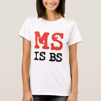 T-shirt La milliseconde est les BS