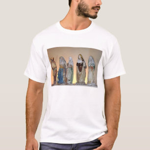 T-shirt La mise au tombeau, 1490 (pierre peinte) (détail)