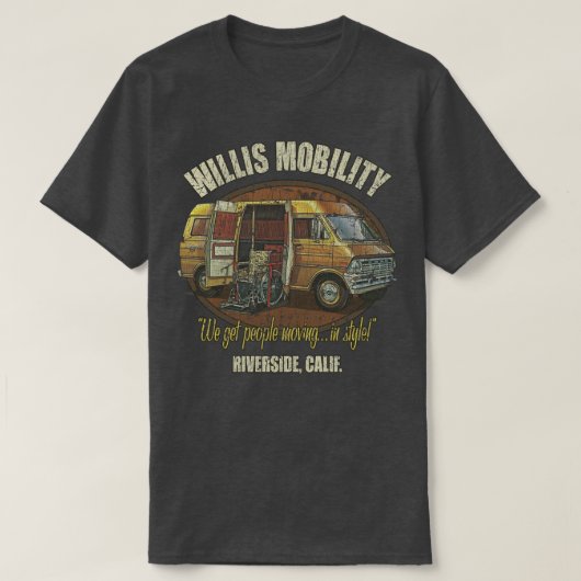 T-shirt La mobilité Willis (Design devant)