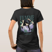 T-shirt La mode féminine (Dos)