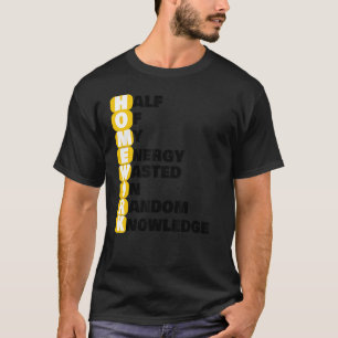T-shirt La Moitié De Mon Énergie A Été Gachée Par Un Coup