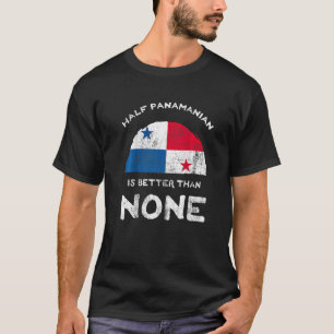 T-shirt La moitié du panaméen vaut mieux qu'aucune Républi