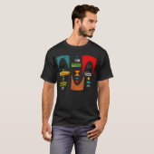 T-shirt La moitié du siècle Tiki moderne Tok (Devant entier)