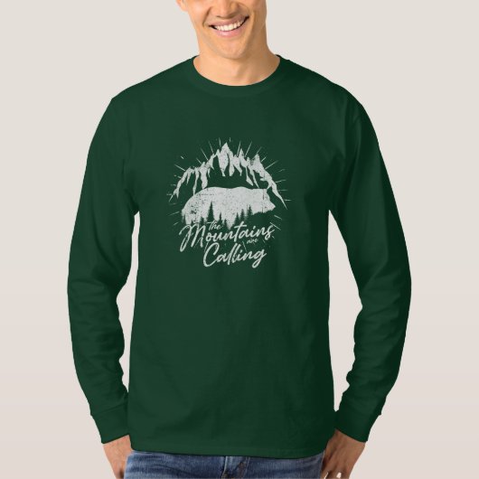 T-shirt La Montagne Appelle (Devant)