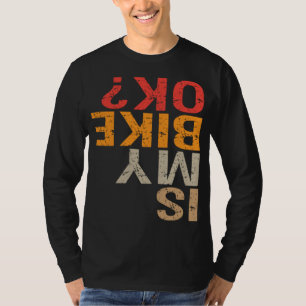 T-shirt La montagne est mon vélo ok équipement vélo cadeau