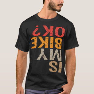 T-shirt La montagne est mon vélo ok équipement vélo cadeau