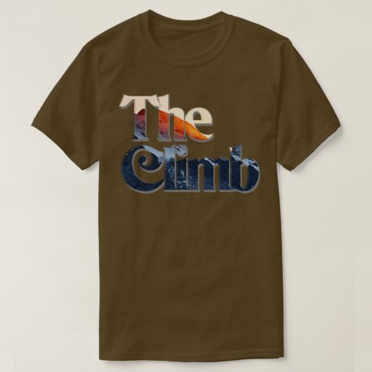 T-shirt La montée (Design devant)