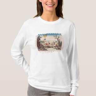 T-shirt La montgolfière en Jean Pierre Blanchard
