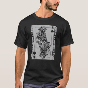 T-shirt La Mort Arrive À La Nuit Dès La Pique