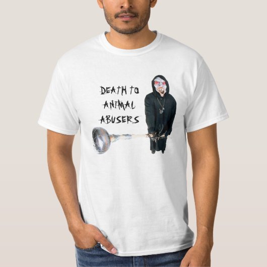 T-SHIRT LA MORT AUX TROMPEURS ANIMAUX (Devant)