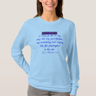 T-SHIRT LA MORT AVEC LA DIGNITÉ