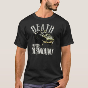 T-shirt La "mort blindée canadienne avant démontent"
