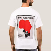 T-SHIRT LA MORT DE L'APARTHEID (Dos)