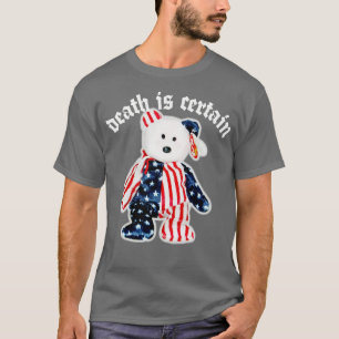 T-shirt La Mort Est Certain 90's Nihilist Design