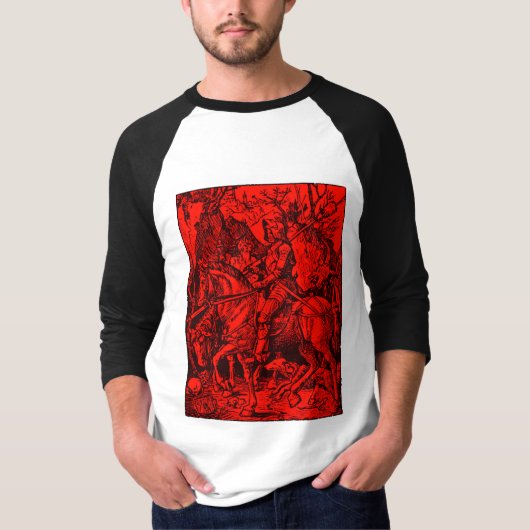 T-shirt La mort et le chevalier (Devant)