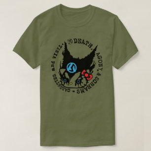 T-shirt La Mort, l'Agonie, & les Cris Cassettes et Vinyle