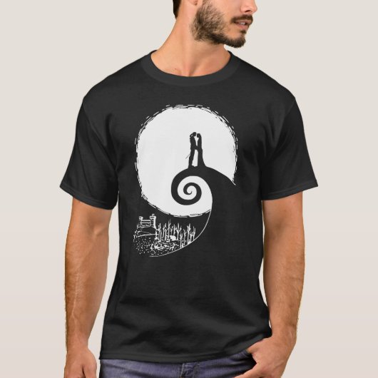 T-shirt La mort ne peut pas arrêter l'amour véritable (Devant)