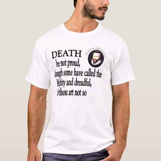 T-shirt La mort ne soit pas fière (Devant)