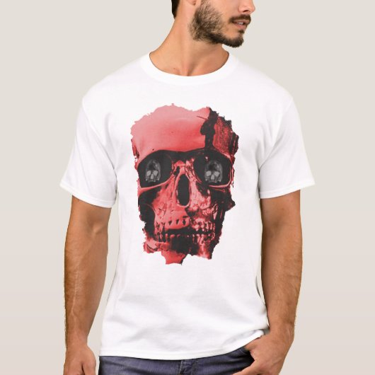 T-shirt La mort observe (Devant)
