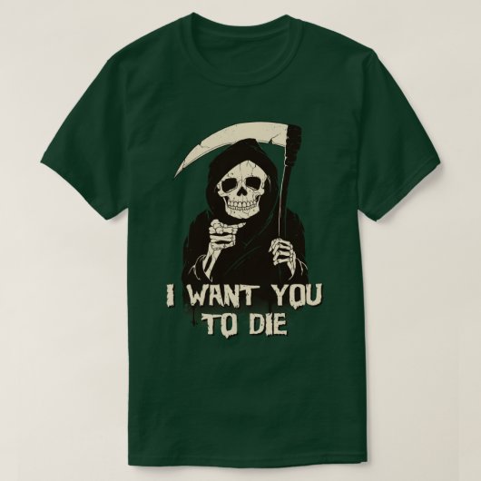 T-shirt La Mort Vous A Choisi (Design devant)