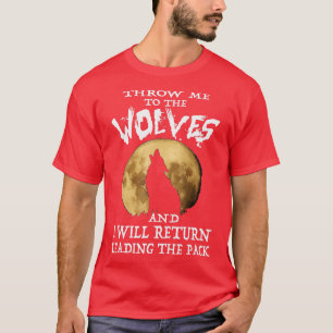 T-shirt La motivation m'amène aux loups