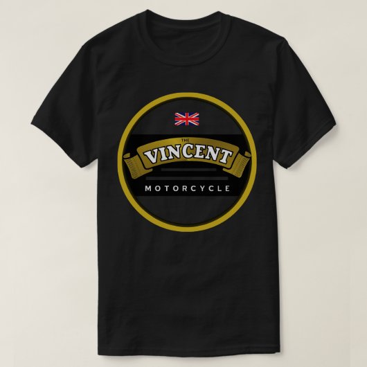 T-shirt La moto Vincent Angleterre (Design devant)