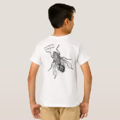T-shirt La mouche (Dos entier)