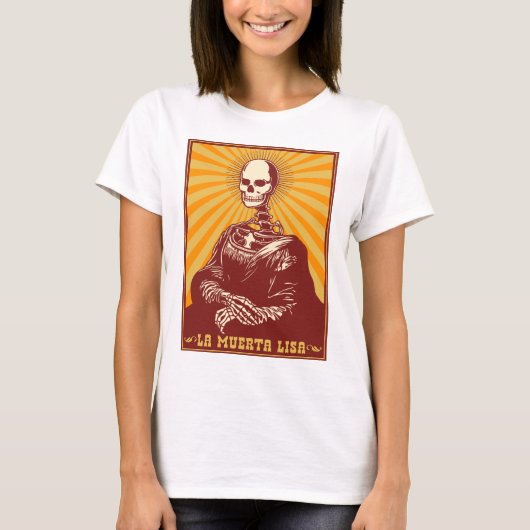 T-shirt La Muerta Lisa (Devant)