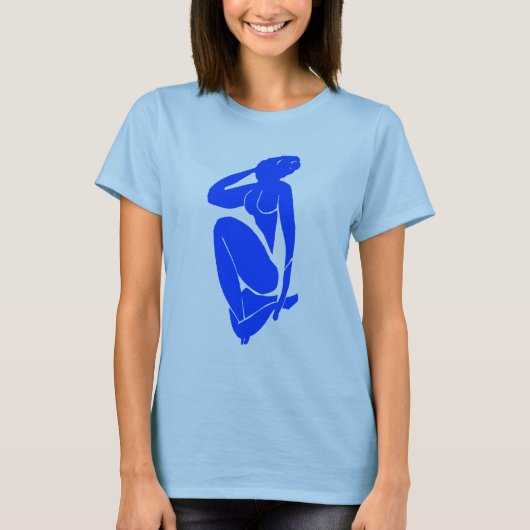 T-shirt La Muse Bleue (Devant)