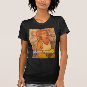 T-shirt la musique de compositeurs de chanteur parle