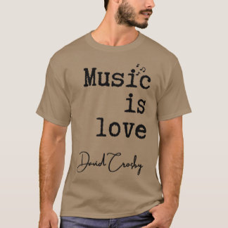 T-shirt La musique est amour