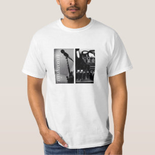 T-shirt La "musique est la pièce en t de la vie"