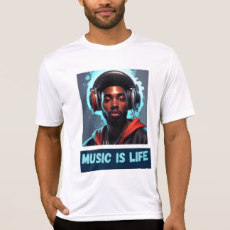 T-shirt La musique est la vie