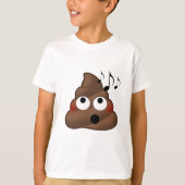 T-shirt La musique note la dunette Emoji (Devant)