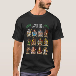 T-shirt La mythologie grecque Dieux Grèce antique